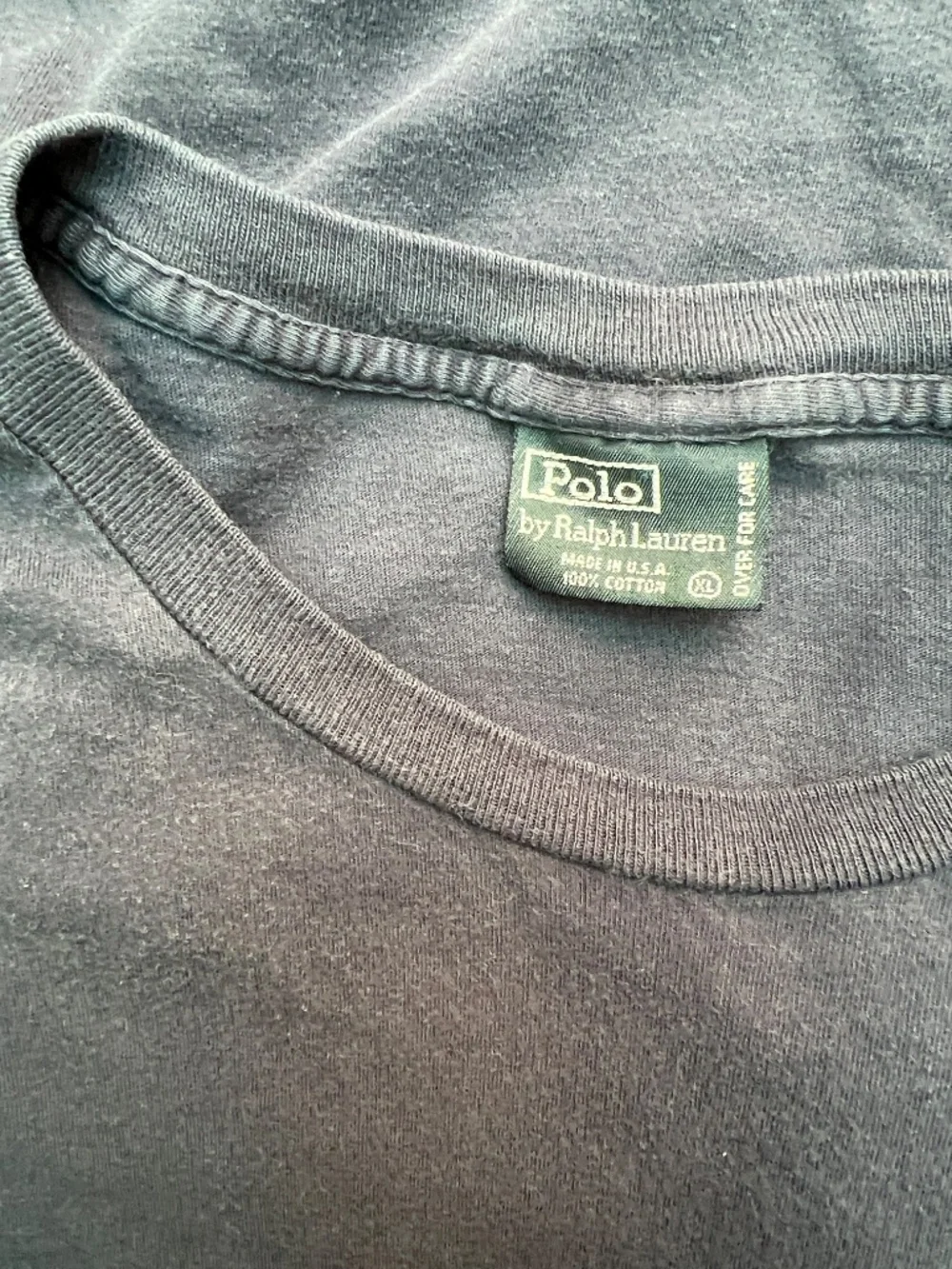 Polo Ralph Lauren S/S Crew Neck Polo Shirt Daek Blue Sz XL